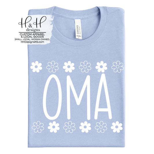 Oma Floral Block