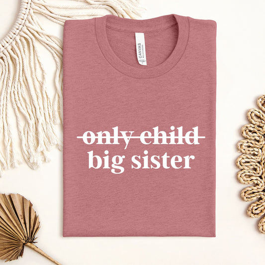 Only Child to Big Sister