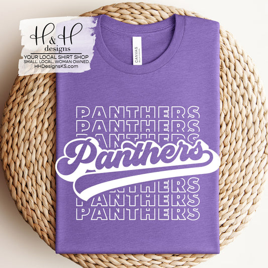 Panthers Retro Echo Stack