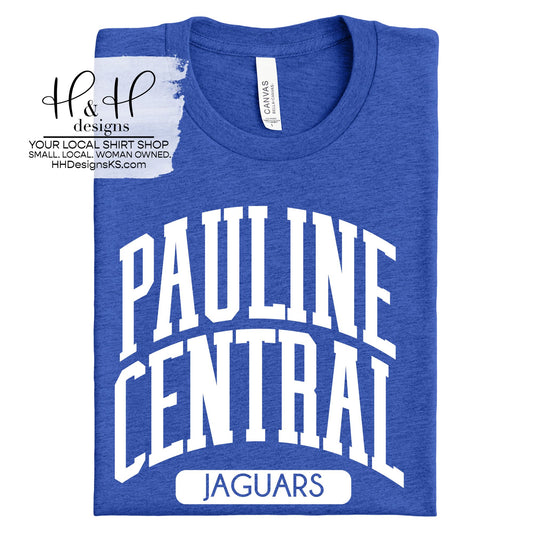 Pauline Central Classic Block Arch ~ Pauline PTO Fundraiser 2025