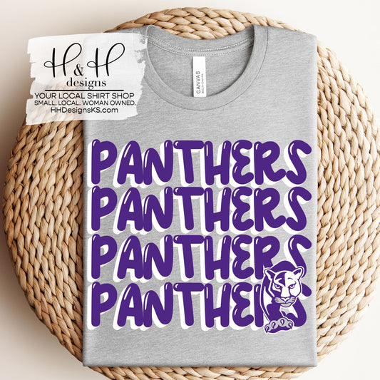 Pauline South Panthers Doodle Stack ~ Pauline PTO Fundraiser 2025