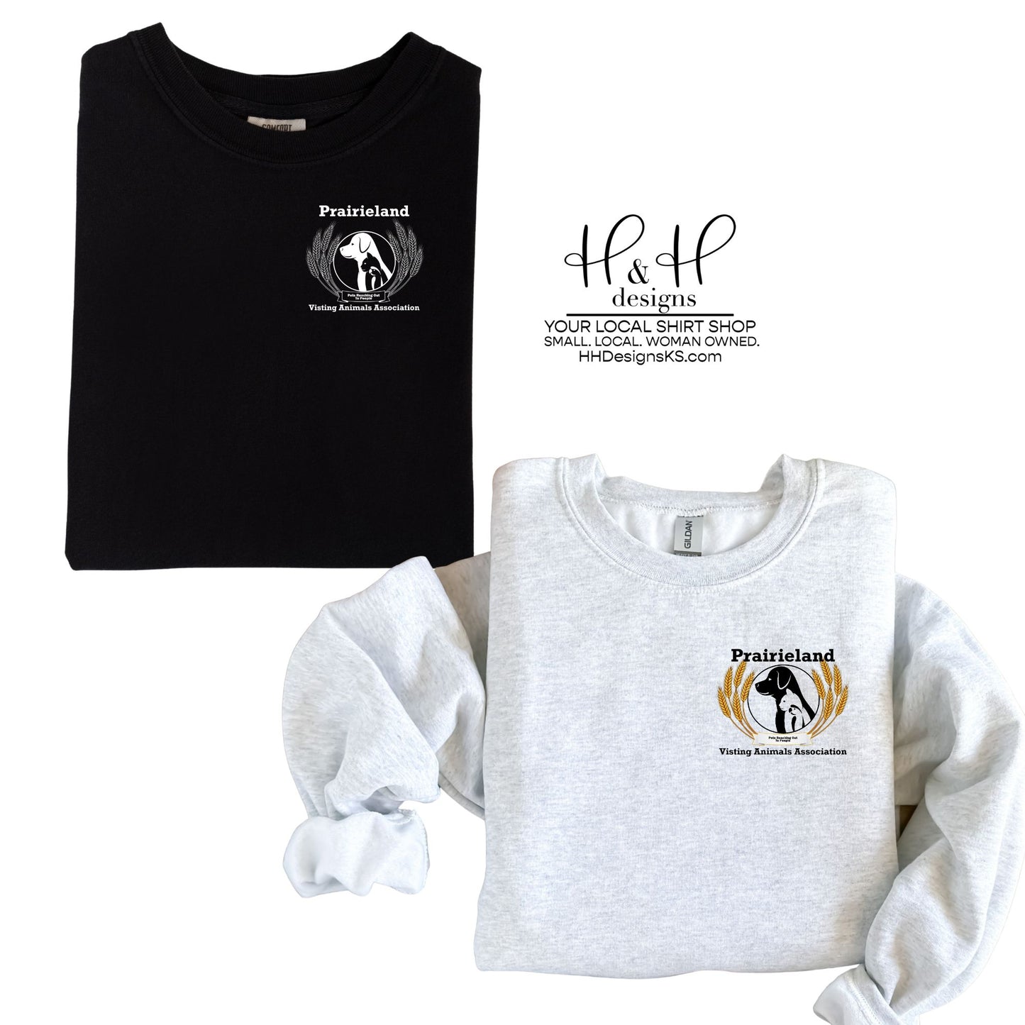 Prairieland Visiting Animal Association - Tees and Sweatshirts