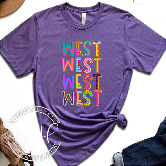 WEST Rainbow Marquee