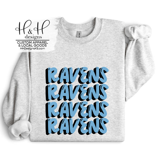 Ravens Doodle Stack ~ HH777