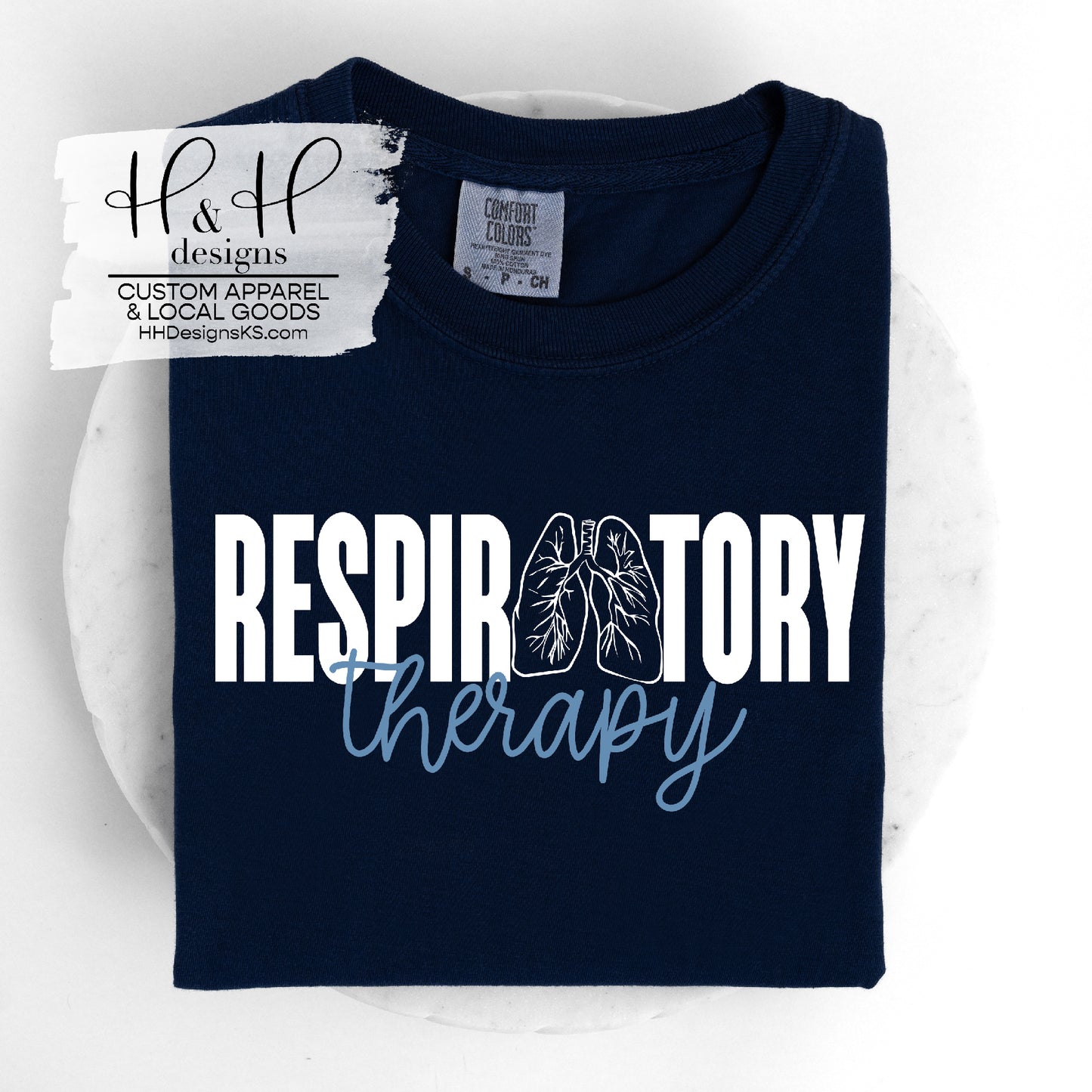 Respiratory Therapy Knockout Lung Sketch ~ Washburn RT Fundraiser