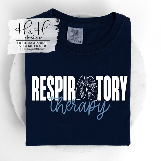 Respiratory Therapy Knockout Lung Sketch