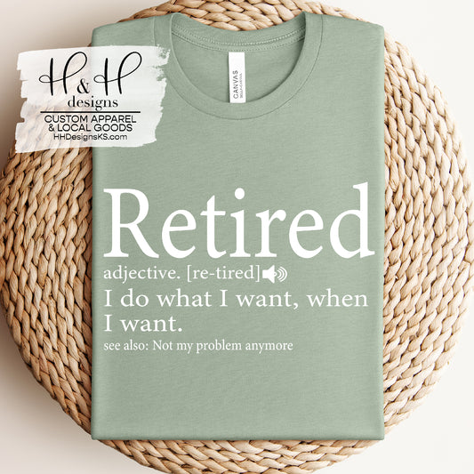 Retired Definition