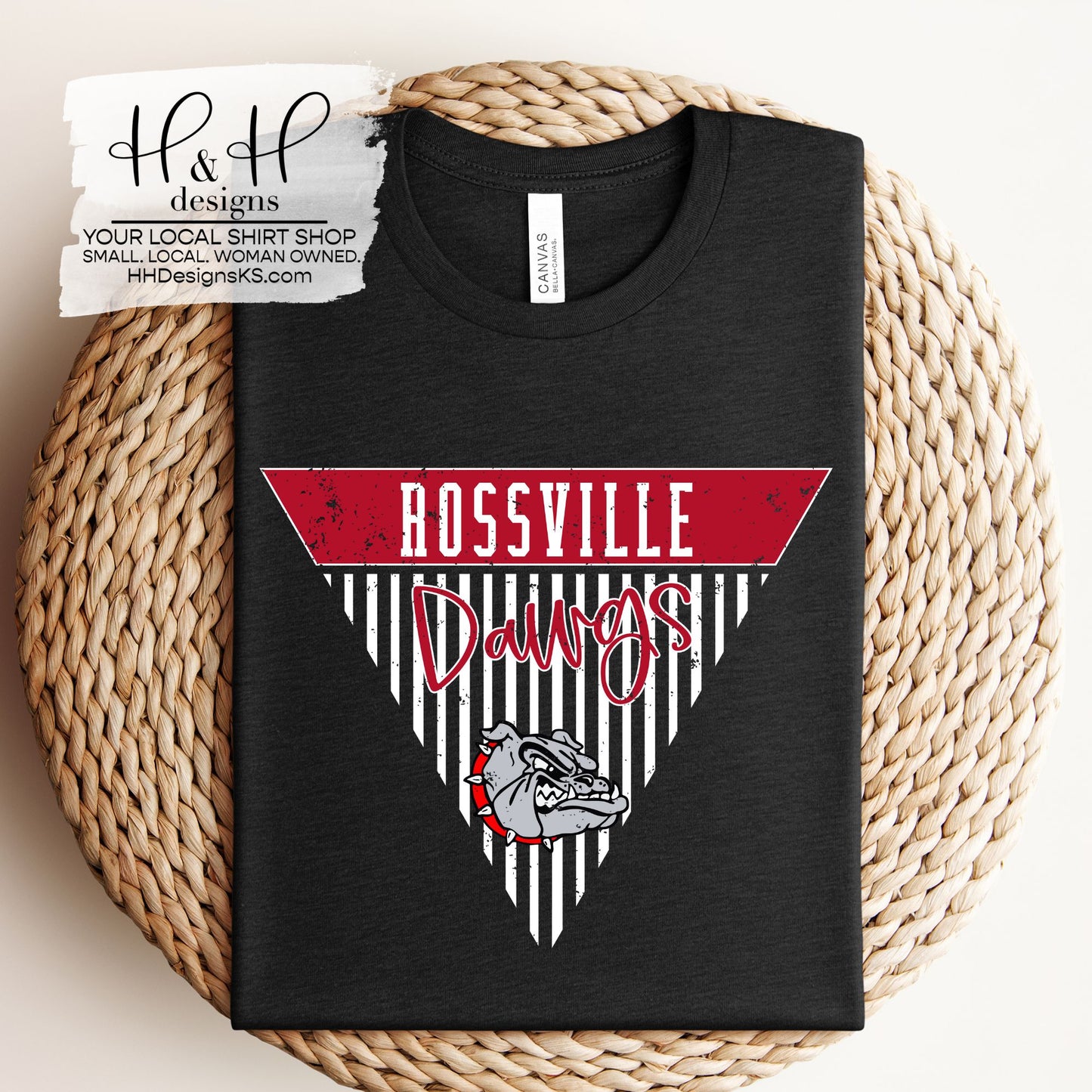 Rossville Striped Pennants ~ HH115