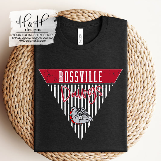 Rossville Striped Pennants ~ HH115