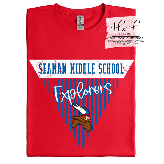 Explorers Striped Pennant - SMS Teams ~ HH700