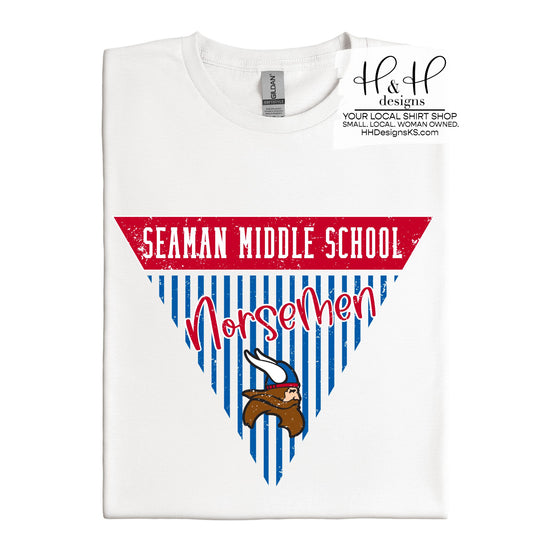 Norsemen Striped Pennant - SMS Teams ~ HH699