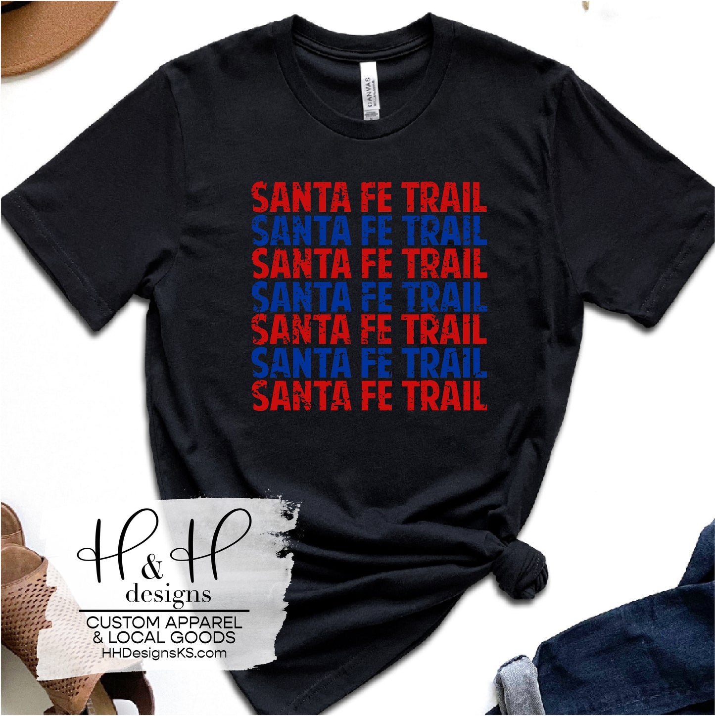 Santa Fe Trail Distressed Stack