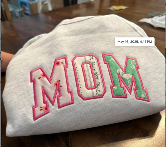 MOM Keepsake Sweatshirts - Turn your baby's onesies into your new favorite crew!