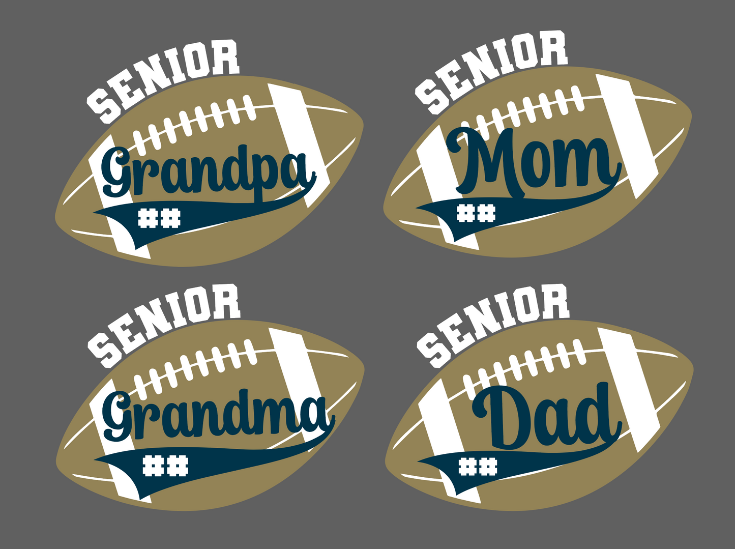 Hayden Senior Football CUSTOM NAME 2026 ~ HH589