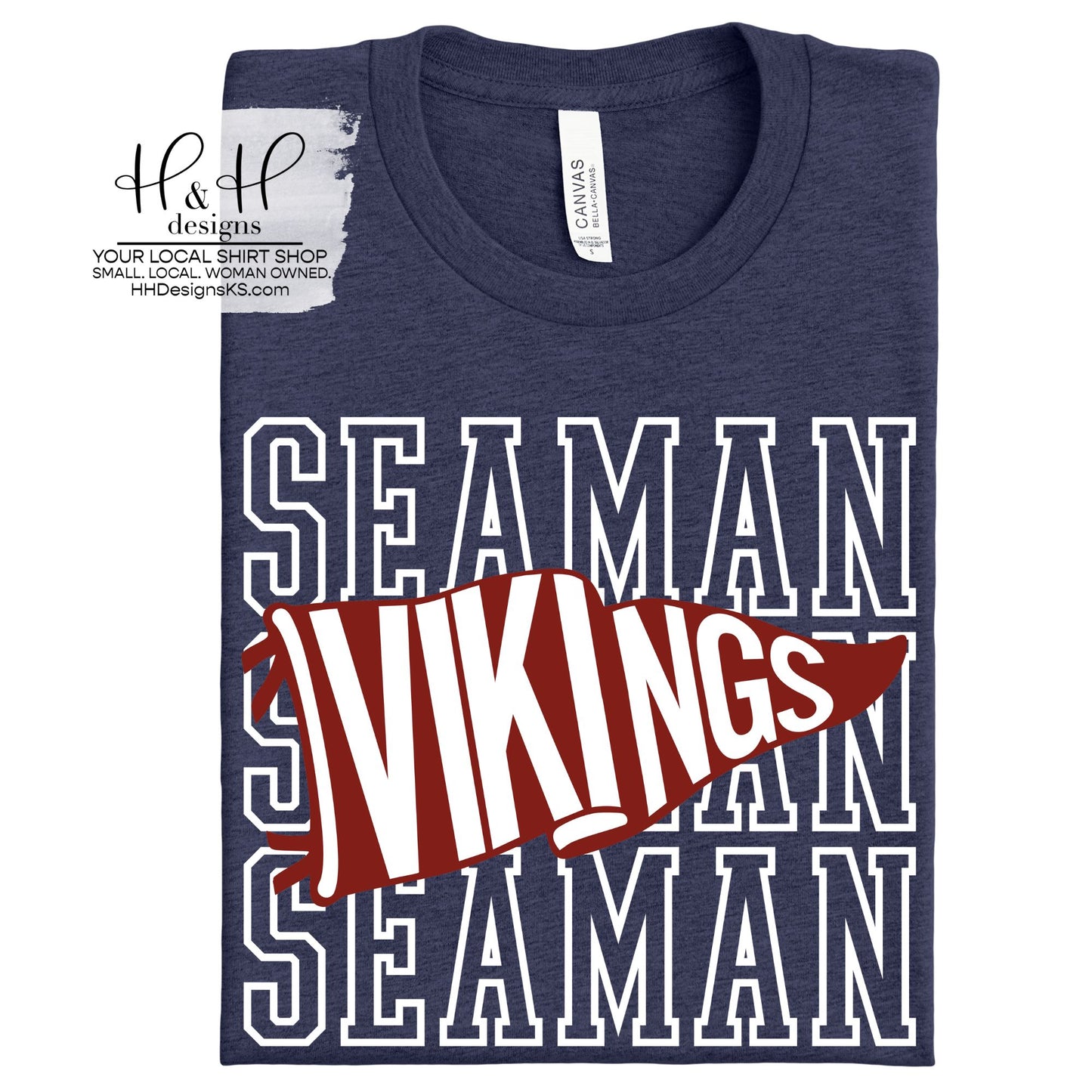 Seaman Vikings Pennant Stack