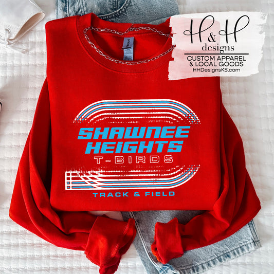 Shawnee Heights Distressed Track