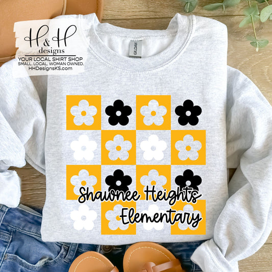 Shawnee Heights Elementary Daisy Block