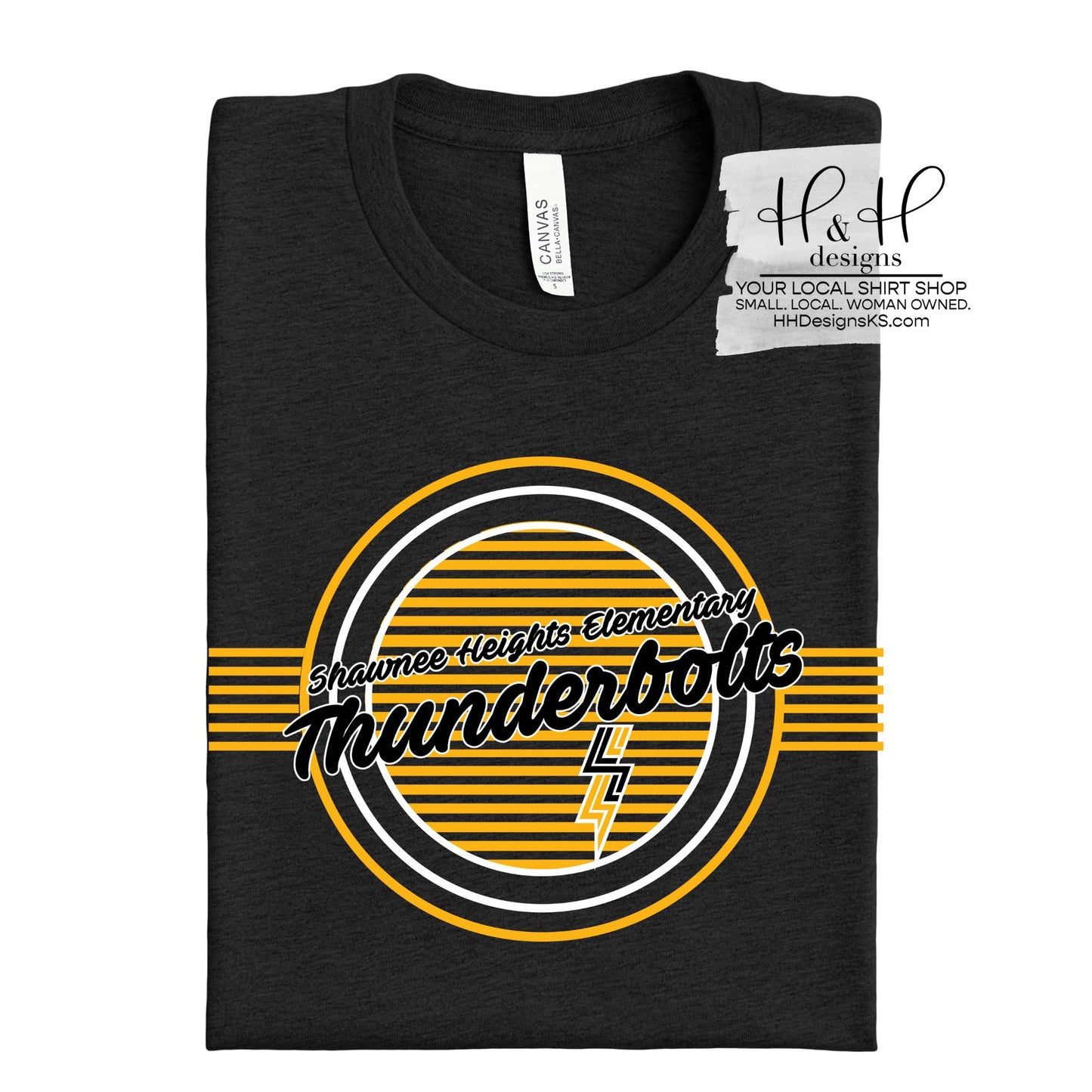 Shawnee Heights Elementary Lined Round ~ Shawnee Heights Elementary PTO 2025