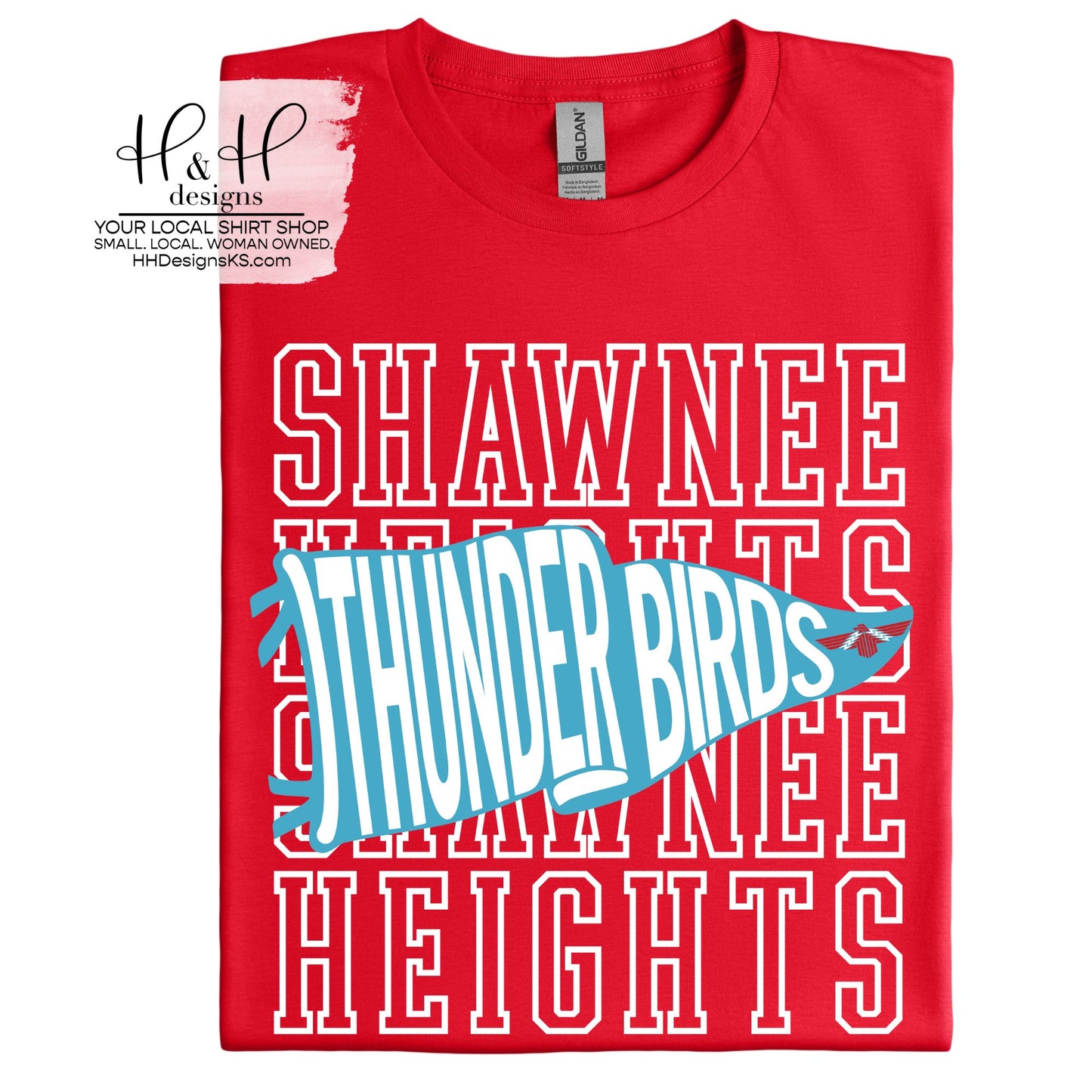 Shawnee Heights Pennant Stack