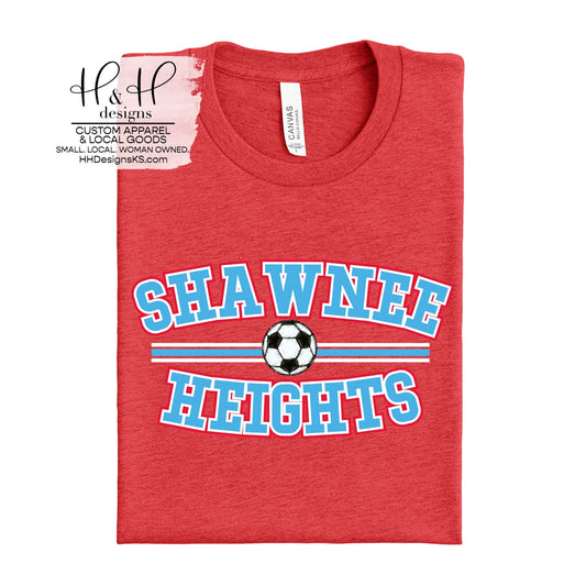 Shawnee Heights Soccer Mock Patch