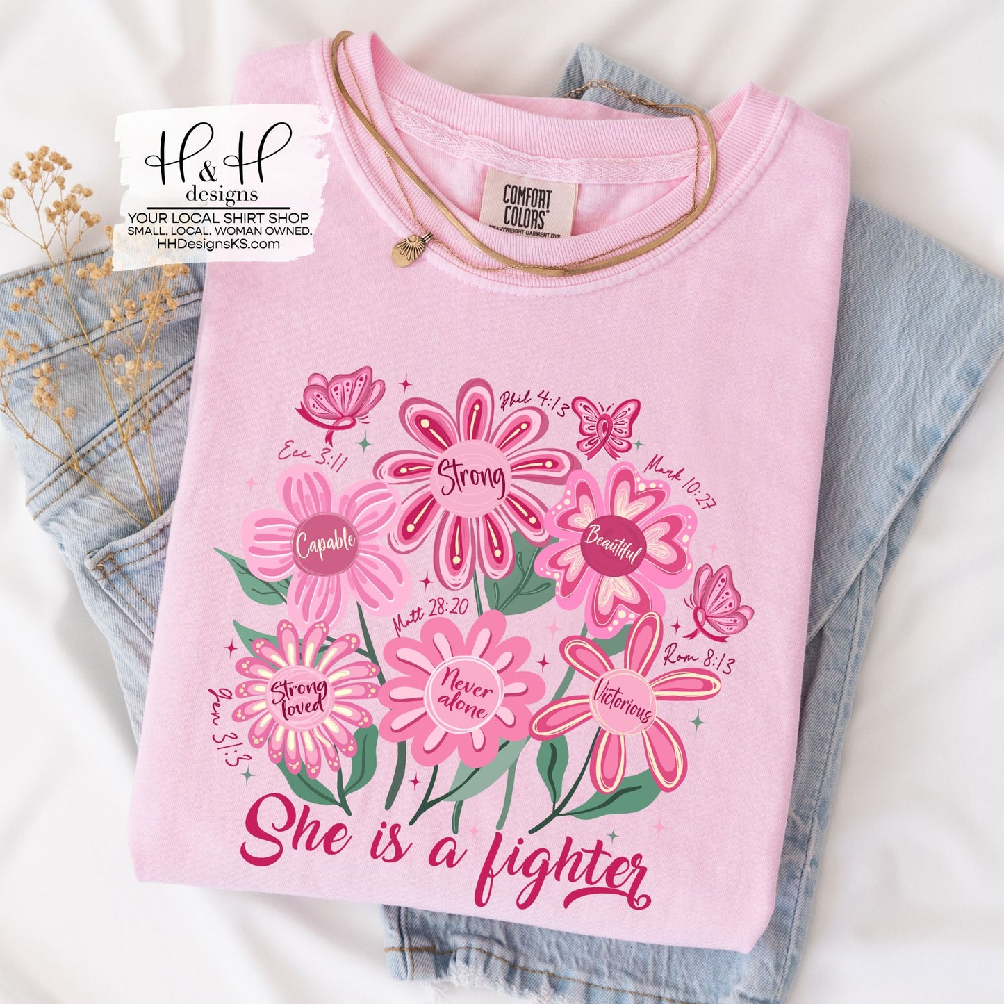 She is a Fighter Floral
