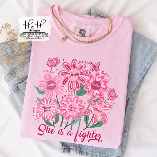 She is a Fighter Floral