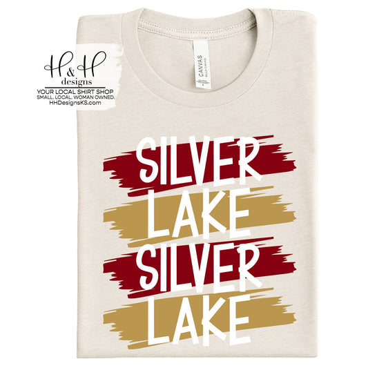 Silver Lake Eagles Scribble Stack