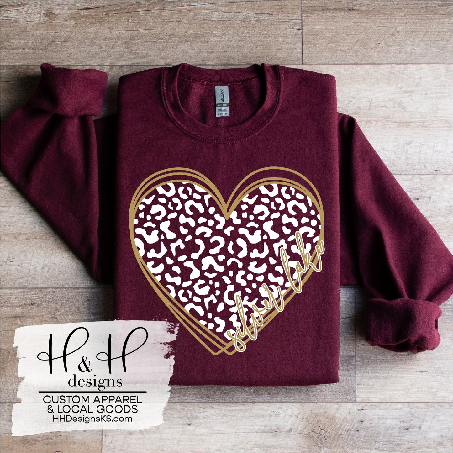 Silver Lake Hallow Leopard Heart