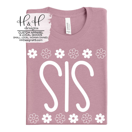 Sis Floral Block