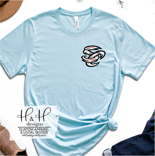 Storm Chasers SC - Left chest Design - Storm Chasers Baseball