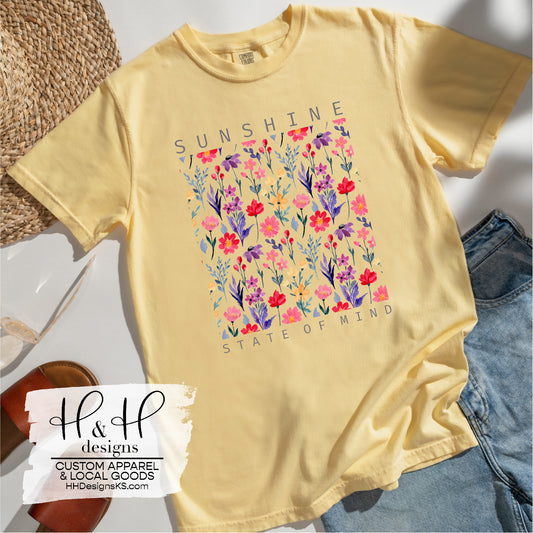 Sunshine State of Mind Retro Flowers
