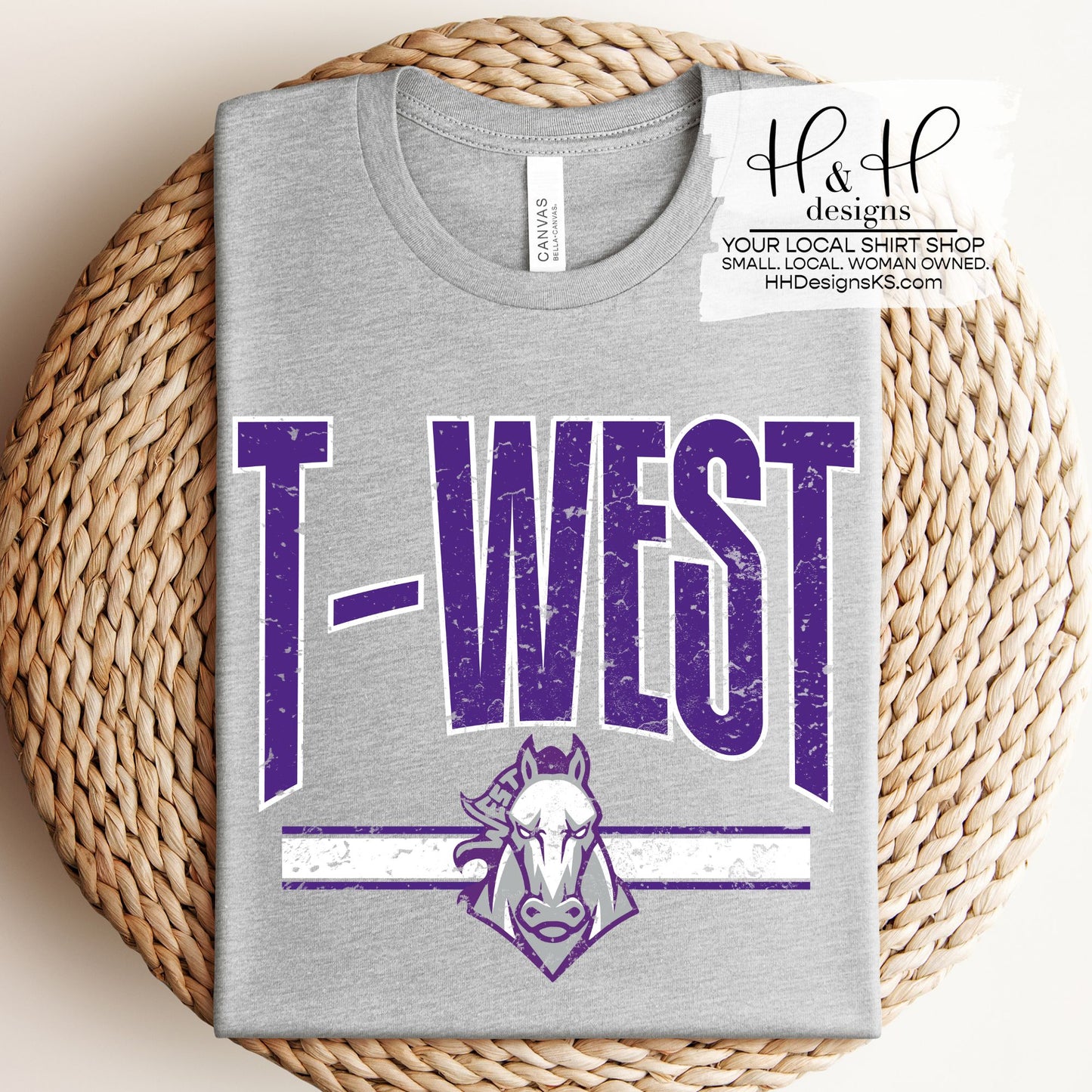 T-West Distressed Warp