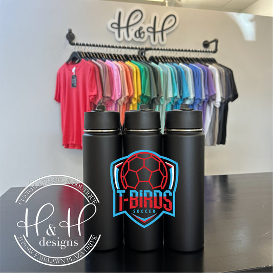 T-Birds Soccer - 22oz Bottle
