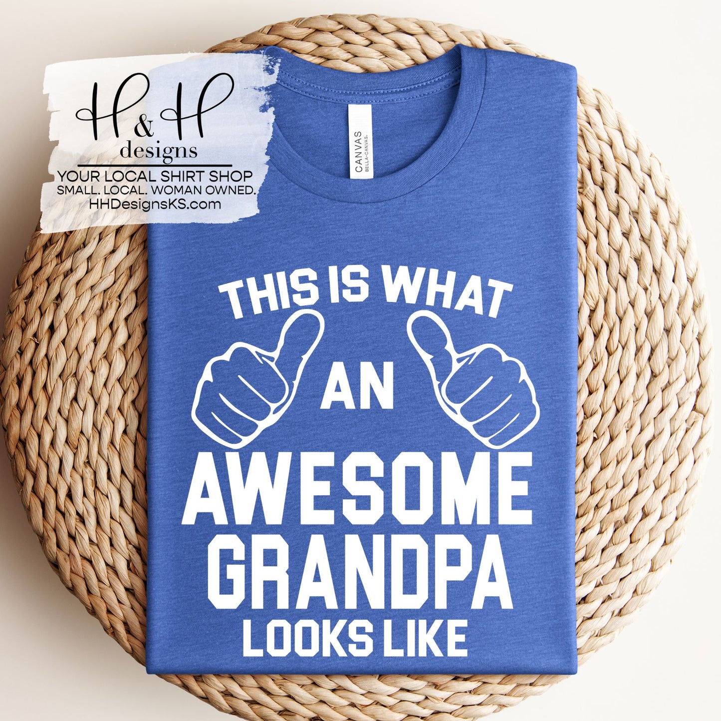 This is what an awesome grandpa looks like