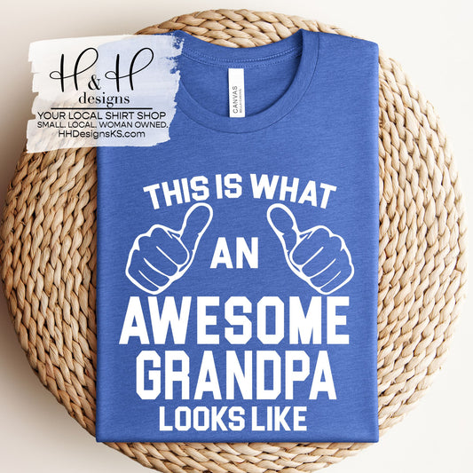 This is what an awesome grandpa looks like