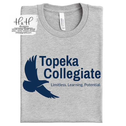 Topeka Collegiate Official ~ Navy Print ~ Topeka Collegiate 2025