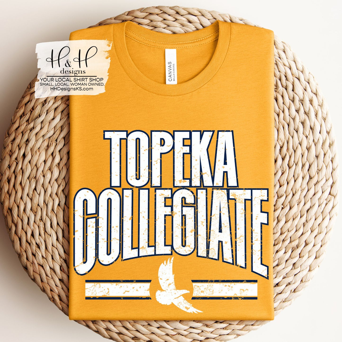 Topeka Collegiate Distressed Warp ~ Topeka Collegiate 2025