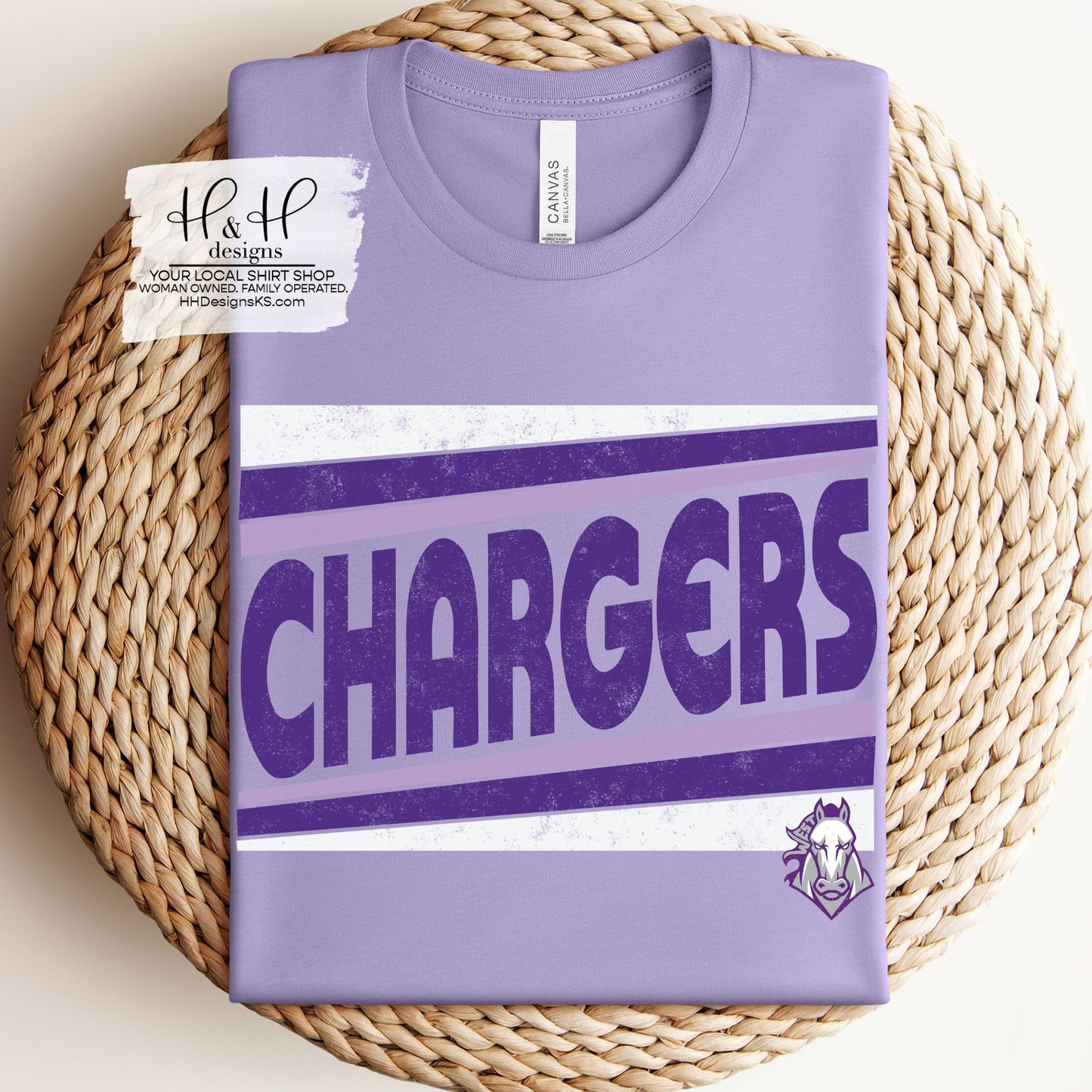 Topeka West Chargers Triple Triangle