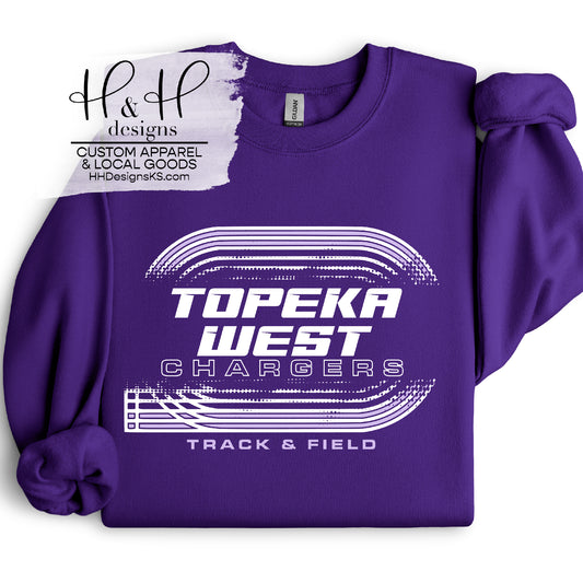 Topeka West Distressed Track