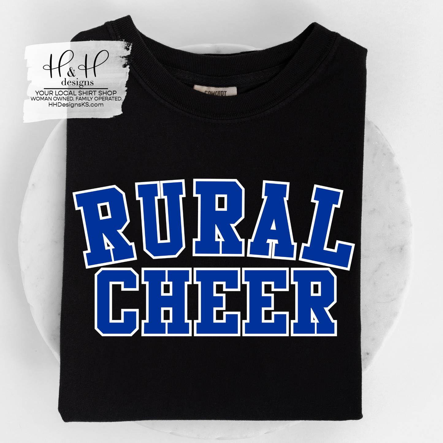 SEND OFF DELIVERY CLOSES 8am ON 1/13 ~ Rural Cheer Mock Patch ~ WRHS Cheer ~ HH173