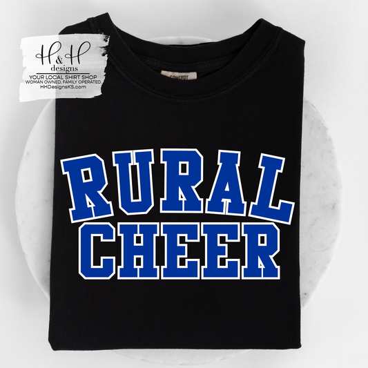 SEND OFF DELIVERY CLOSES 8am ON 1/13 ~ Rural Cheer Mock Patch ~ WRHS Cheer ~ HH173