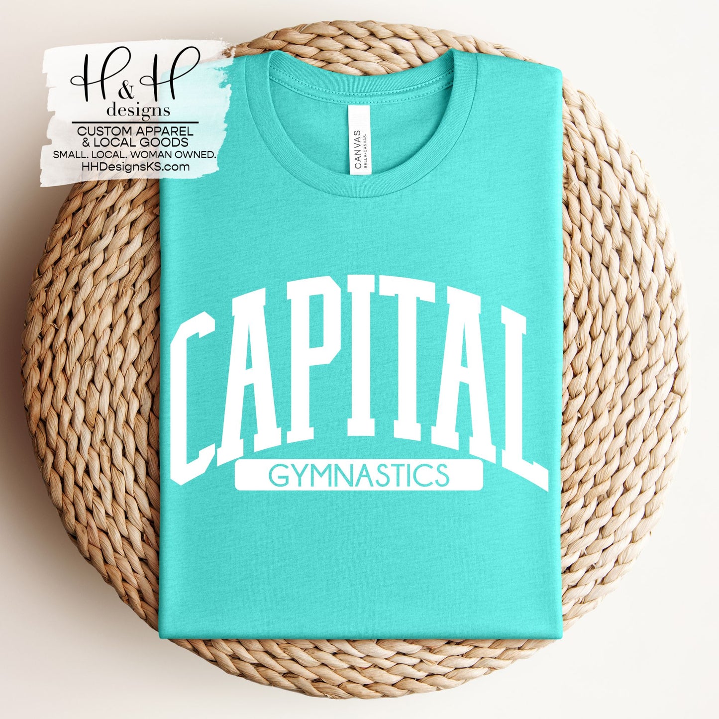 Capital Gymnastics Curved Block ~ CGA