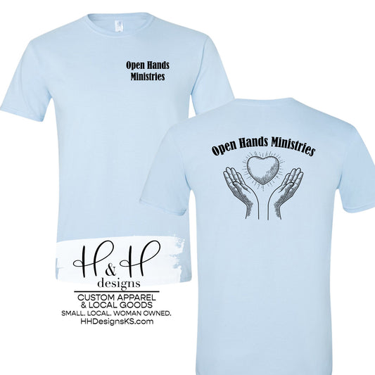 Open Hands Ministries ~ Black print