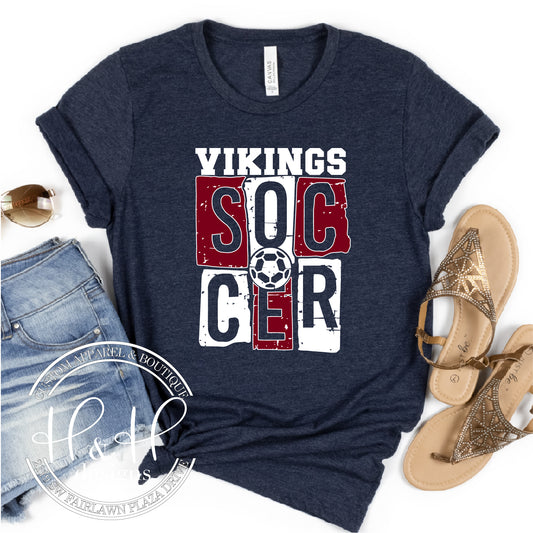 VIKINGS Soccer Big Blocks