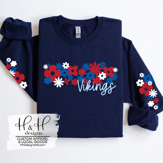 Vikings Floral Scatter - SHS Spirit Club Fundraiser with Delivery Option
