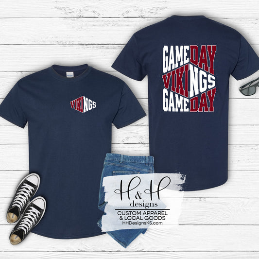 Vikings Game Day Angled ~ Seaman Middle School PTO Fundraiser