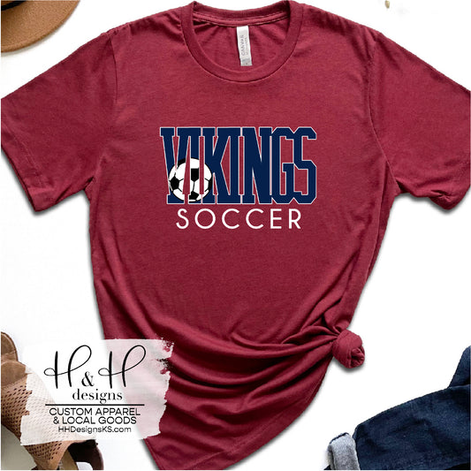 Viking Soccer Knockout Block - Seaman Soccer