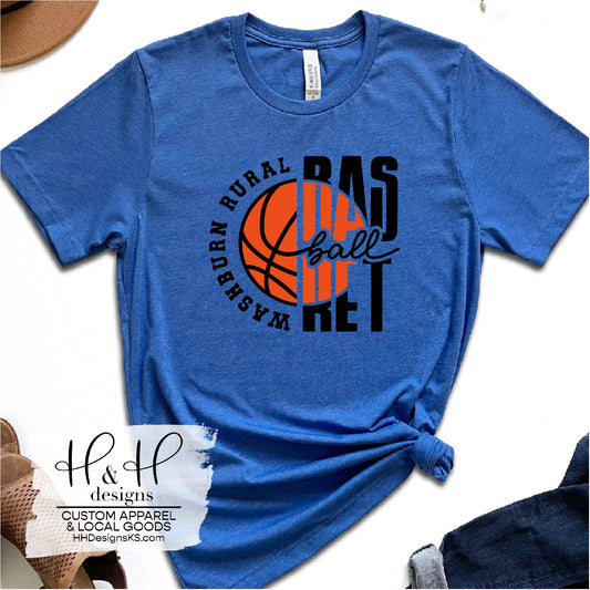 Washburn Rural Basketball Knockout Ball