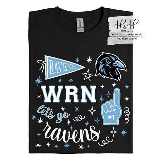 Washburn Rural North Game Day Spirit ~ Customize for your sport or club! ~ HH712