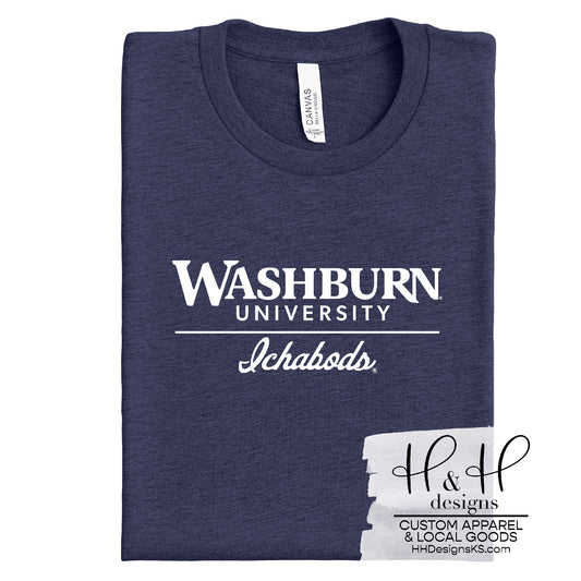 Washburn University Classic Type ~ Licensed Apparel ~ HHWU170